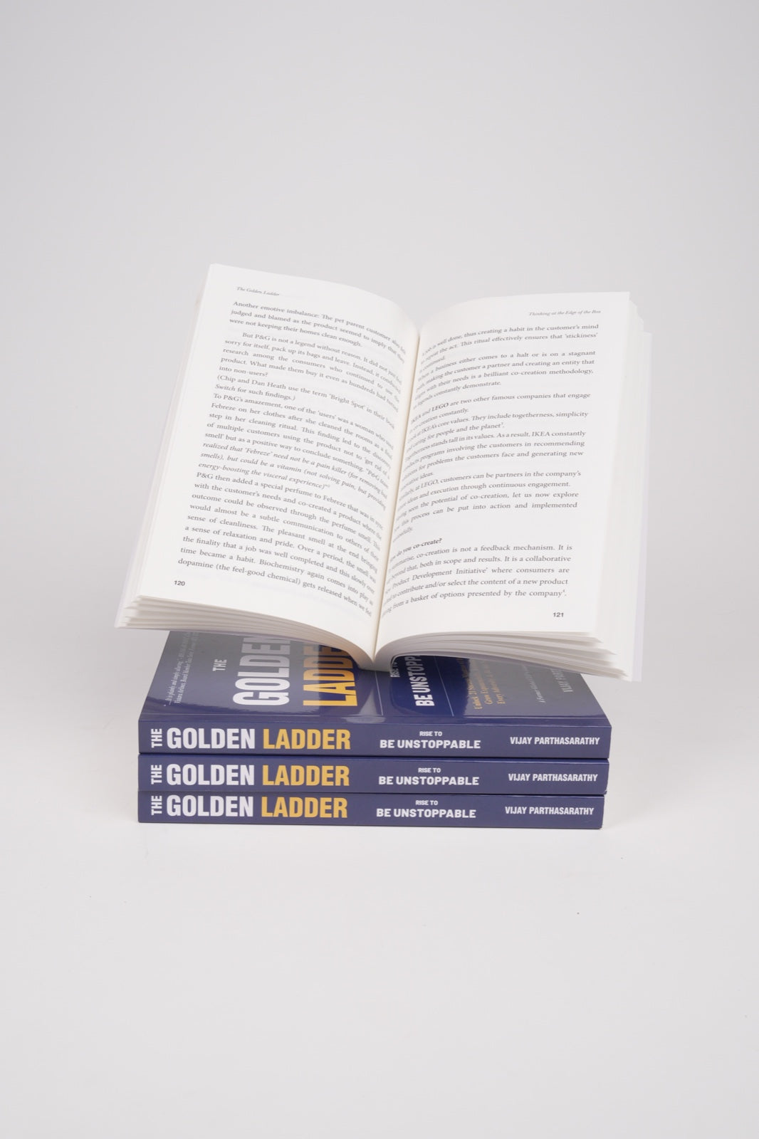 THE GOLDEN LADDER. RISE TO BE UNSTOPPABLE!